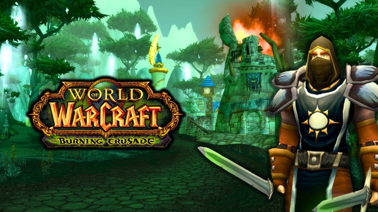 WoW TBC Classic: Rogue Levelling! - Terokkar Forest  | Relax & No Commentary (4K)