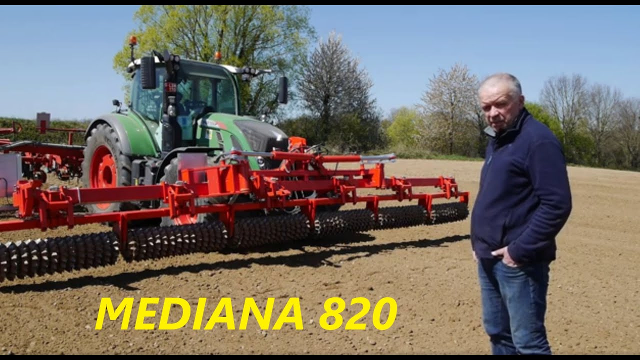 Guttler Mediana 820 rouleau émietteur - Témoignage client en Belgique