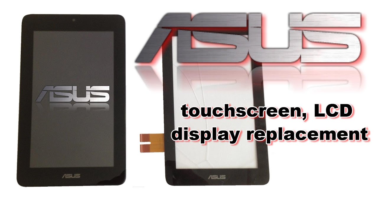 ASUS Memo Pad ME172V - Touchscreen /Disgitizer, LCD Dysplay, Battery replacement, How to Disassemble