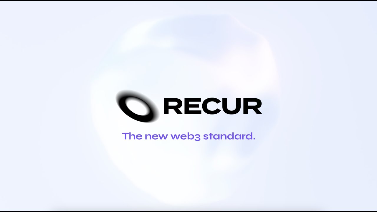 RECUR | We make web3 simple
