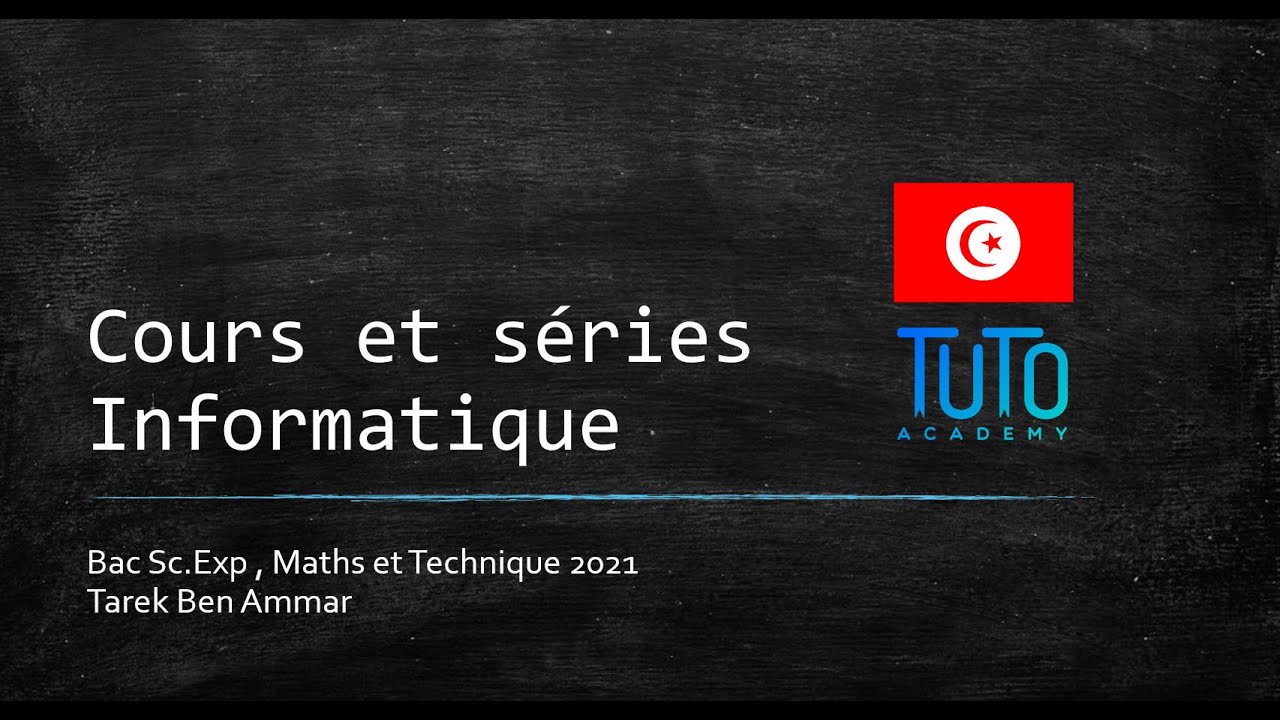 𝑰𝒏𝒇𝒐𝒓𝒎𝒂𝒕𝒊𝒒𝒖𝒆 - chap 1 : les structures de donn&eacute;es (bac sc, maths, Tech ❷⓿❷❷)