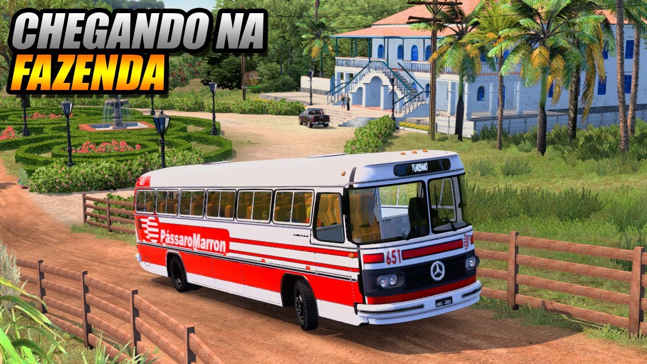 VIAGEM PARA FAZENDA COM FUNCIONARIOS DA EMPRESA !! EURO TRUCK SIMULATOR 2 MOD BUS - G920