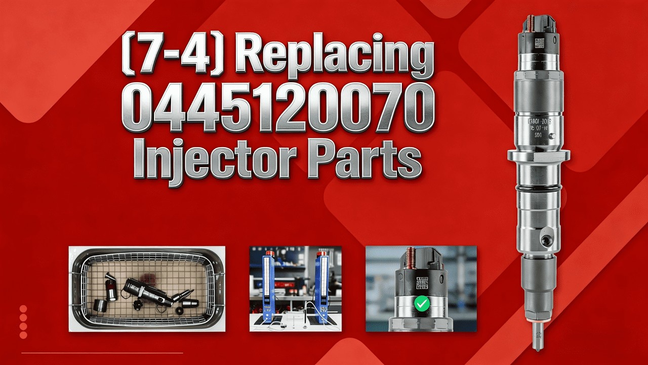 【7-4】Cleaning, Inspection, and Replacement for Fuel Injector 0445120070