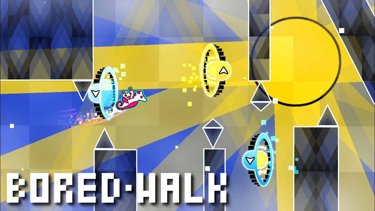 Bored Walk (Extreme Demon) by DracoZeon | Geometry Dash