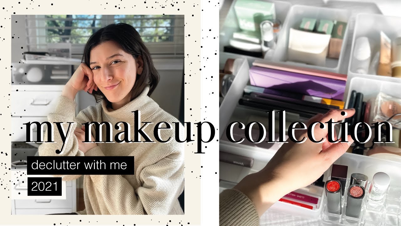 Decluttering My Makeup Collection | Conscious, Clean Beauty