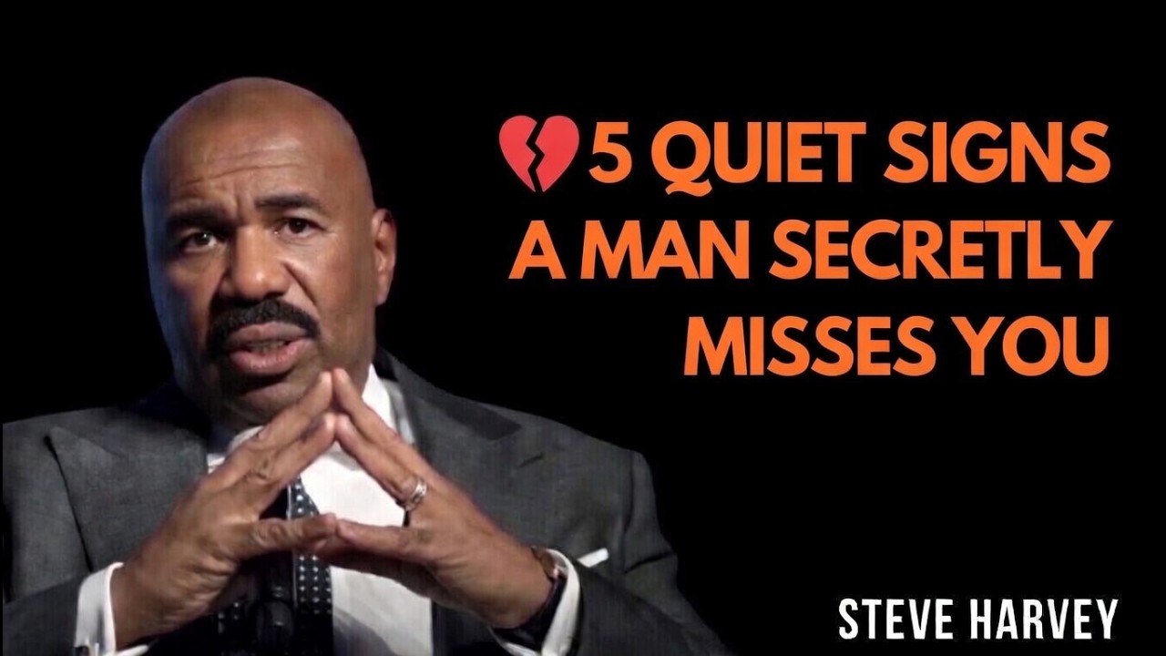 💔 5 Quiet Signs A Man Secretly Misses You ❤️‍🩹 | Emotional Truth Revealed 💭