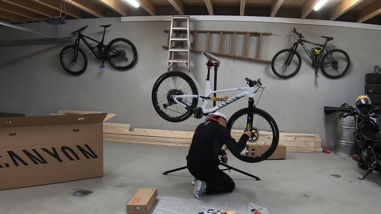Unboxing and first Ride Canyon Torque Fabio Wibmer Signature Edition   HD 1080p