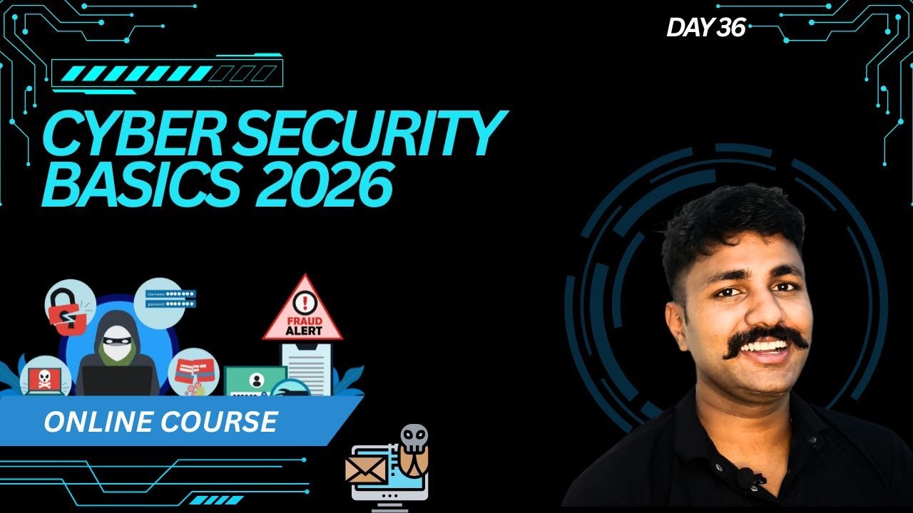 Cybersecurity Basics 2026 | DNS Spoofing, Firewalls, IDS, IPS & Endpoint Security | Day 36