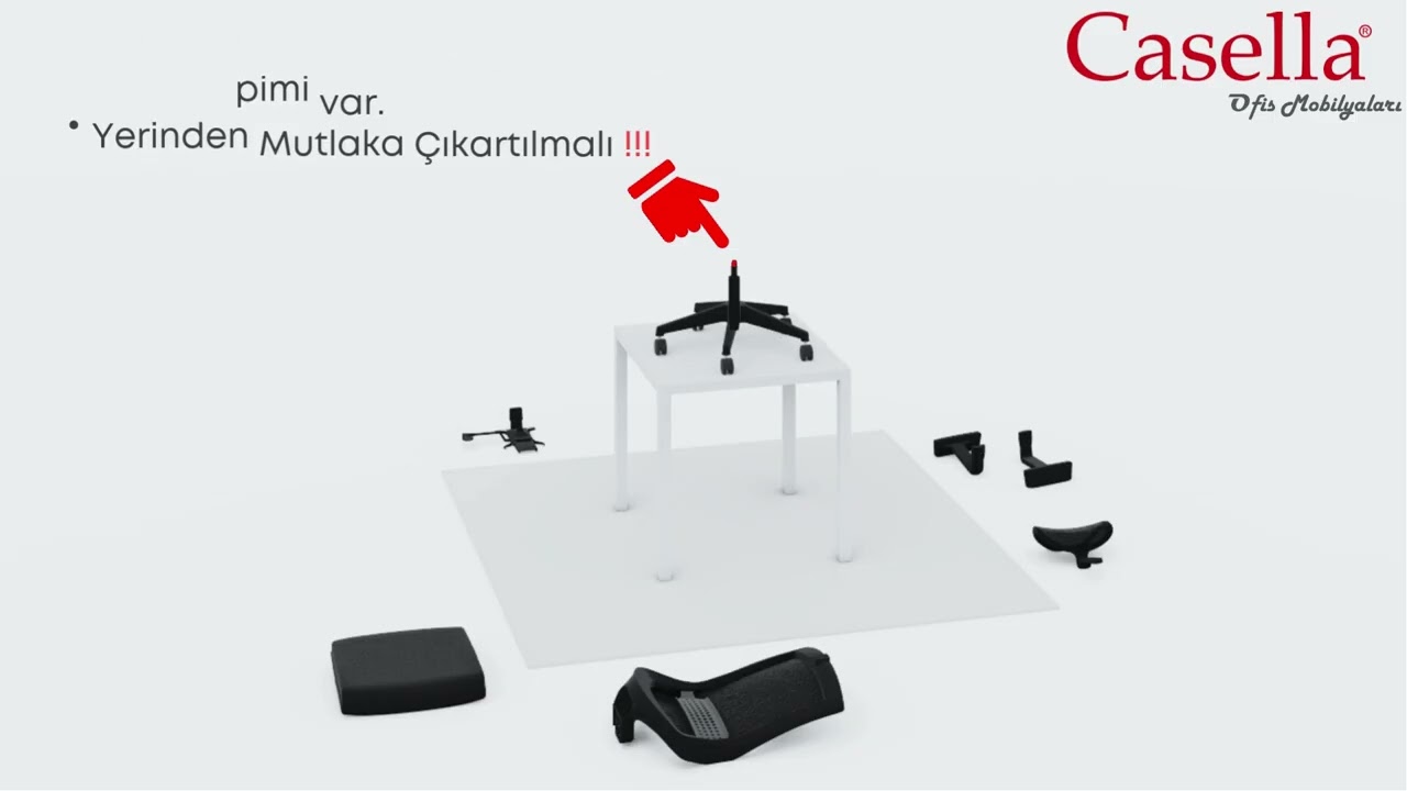 Casella Ofis Koltuğu Kurulum Videosu