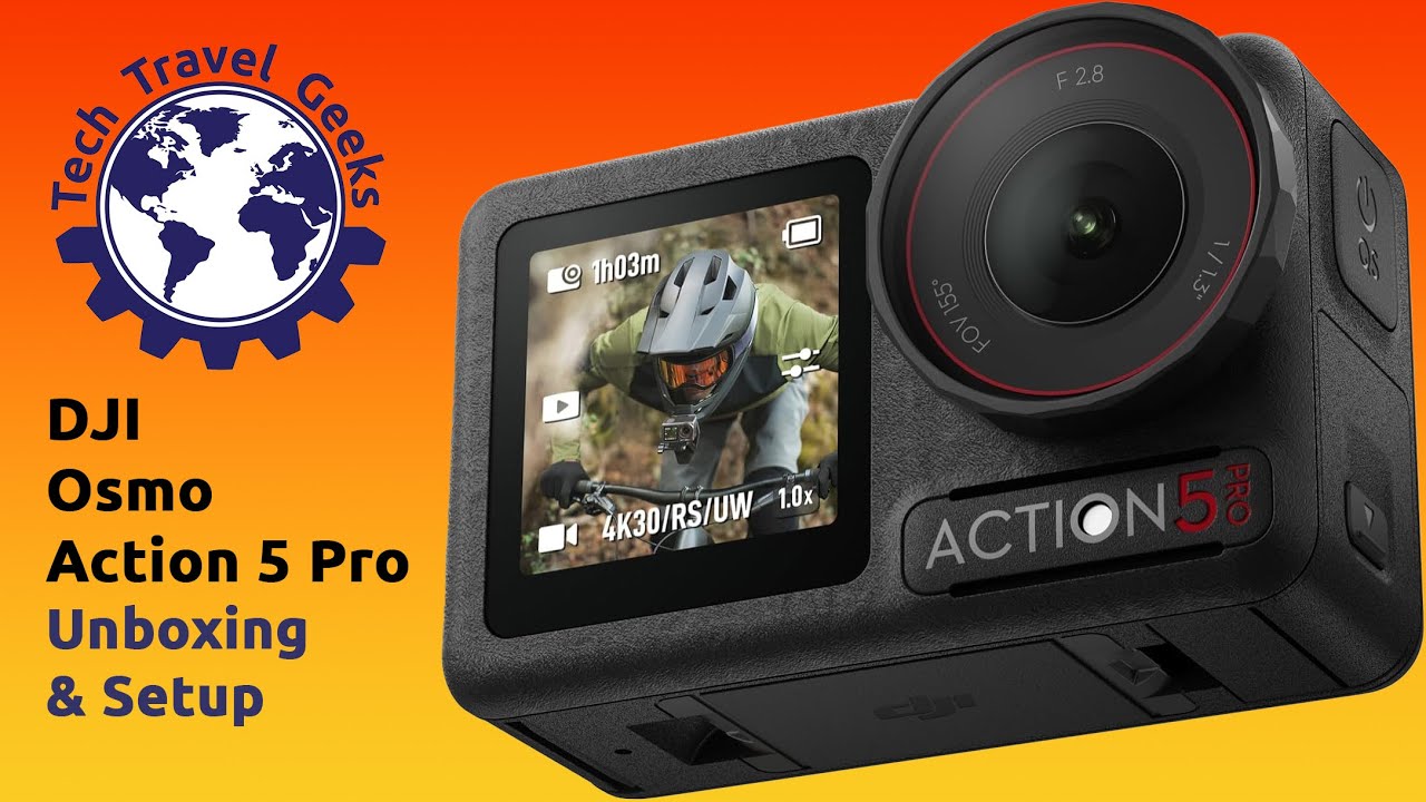 DJI Osmo Action 5 Pro unboxing and setup #dji #djiosmoaction5pro #osmoaction5pro