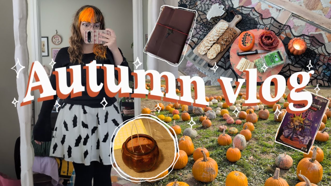 Fall Vlog // Book Sale, Journaling & Enjoying the Season