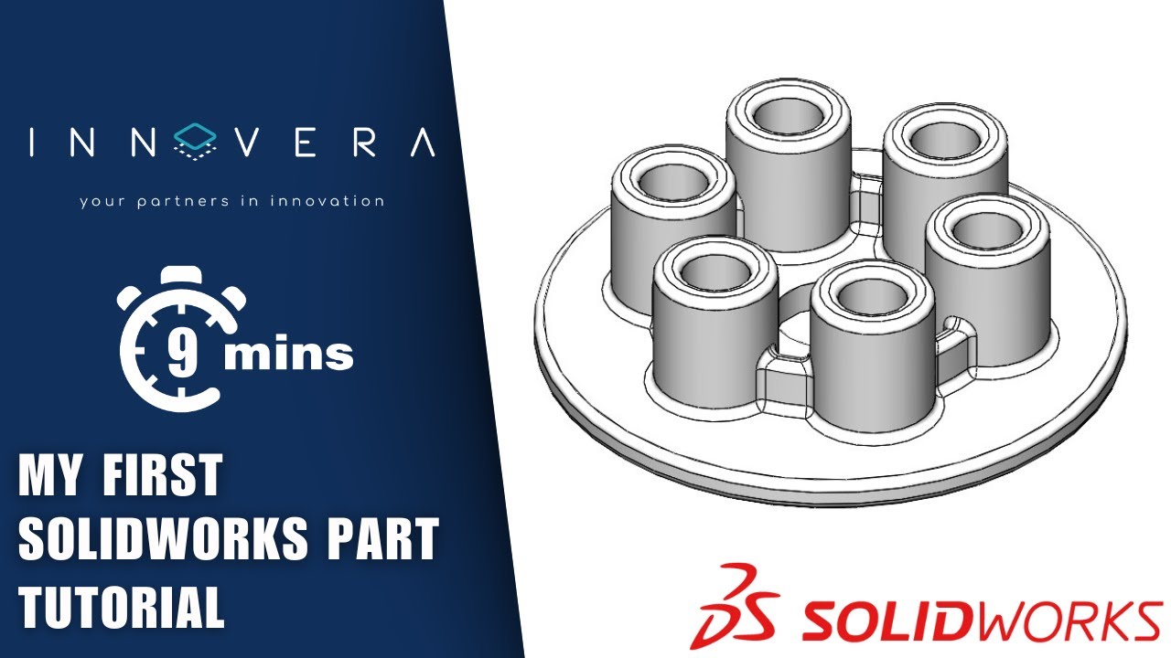 SOLIDWORKS Tutorial | My First SOLIDWORKS Part