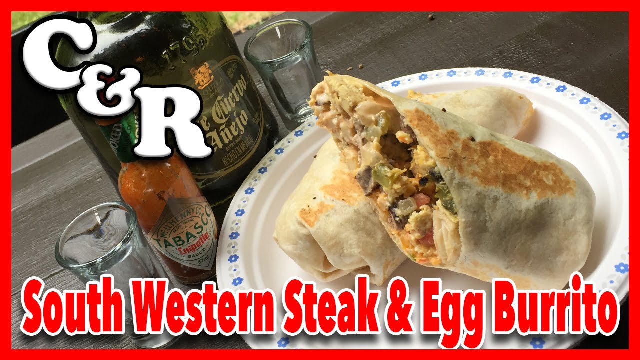 South West Steak & Egg Burrito Recipe - Cook & Review Ep #19