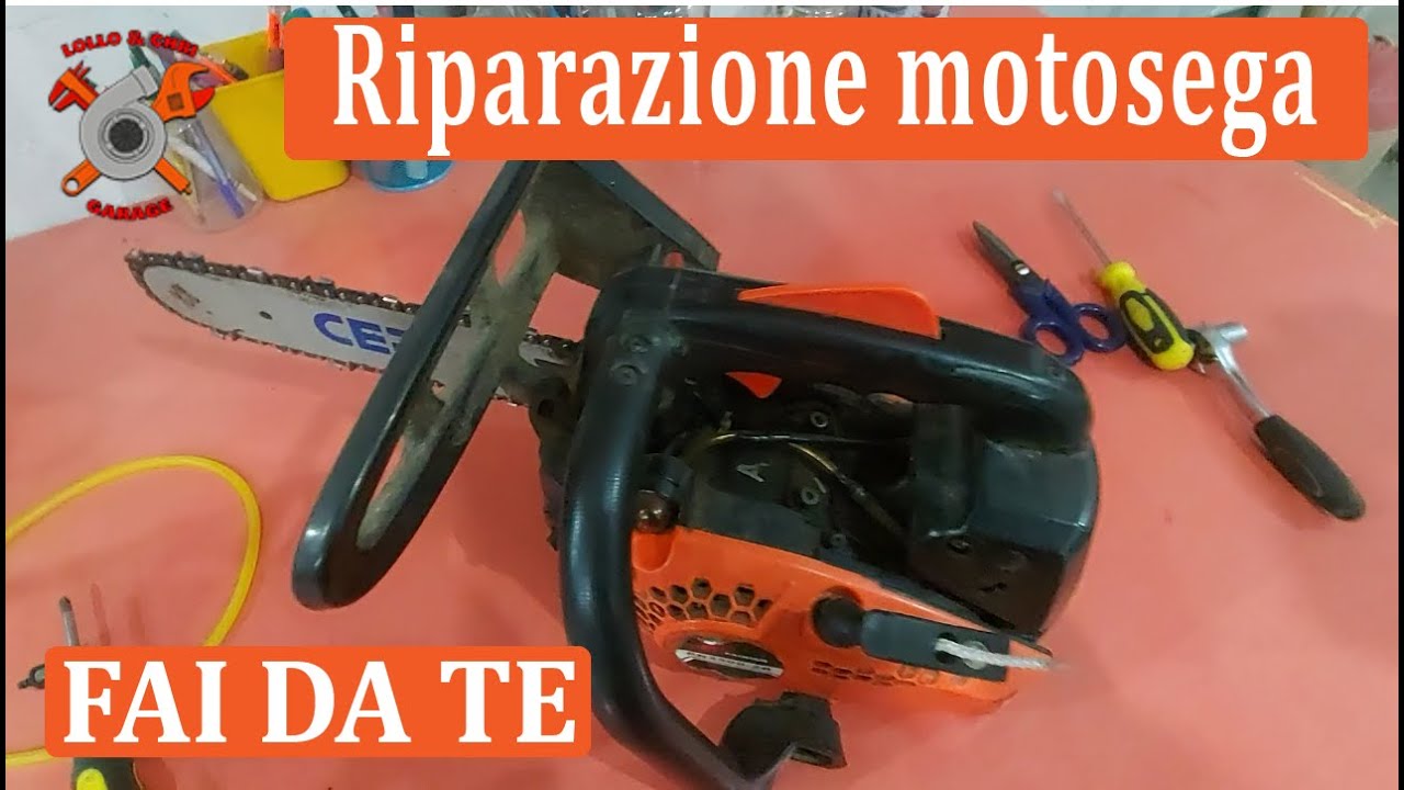 Riparazione motosega #faidate #diy