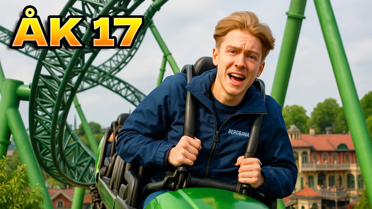 Jag åkte bara Helix under en hel dag!