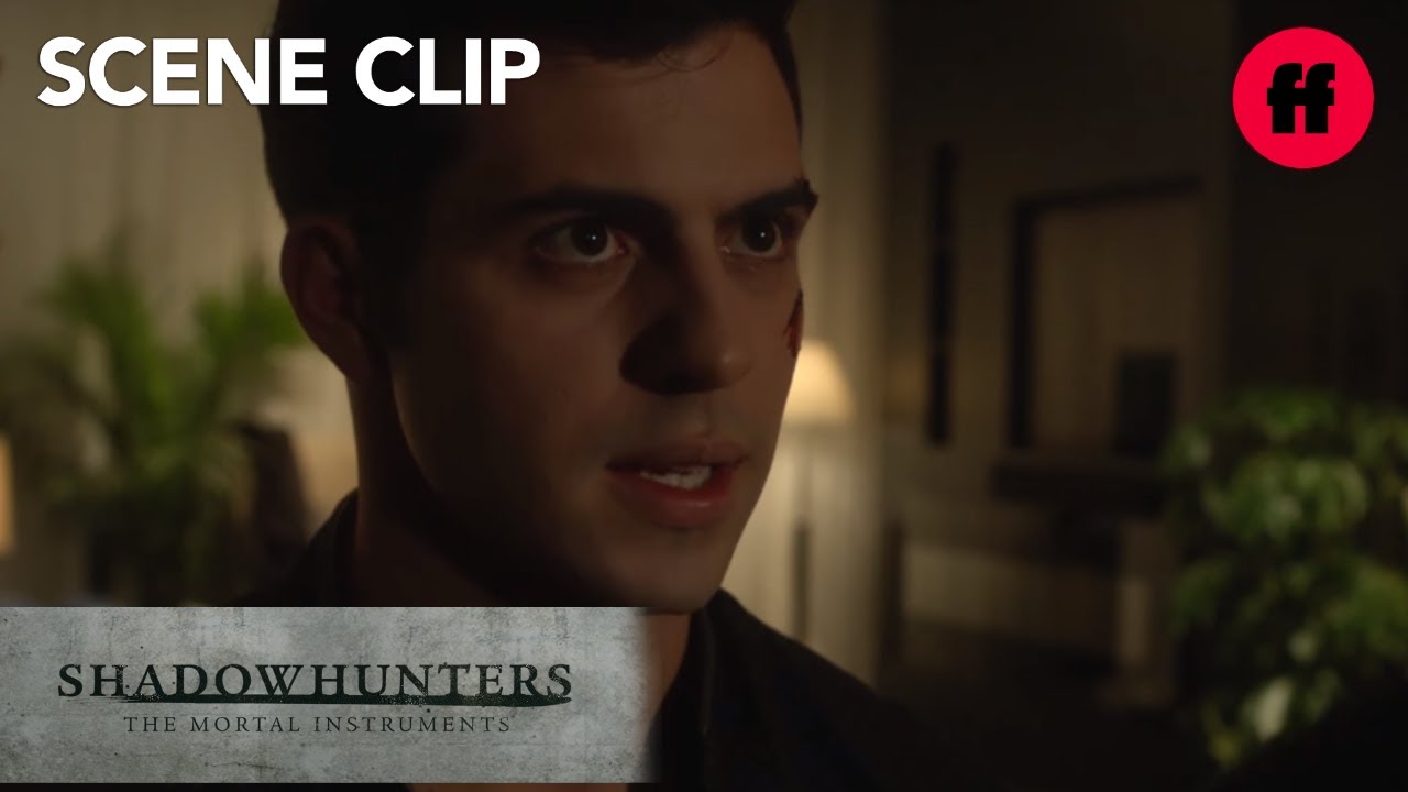 Shadowhunters | Season 2, Episode 9: Alec Punches Raphael | Freeform