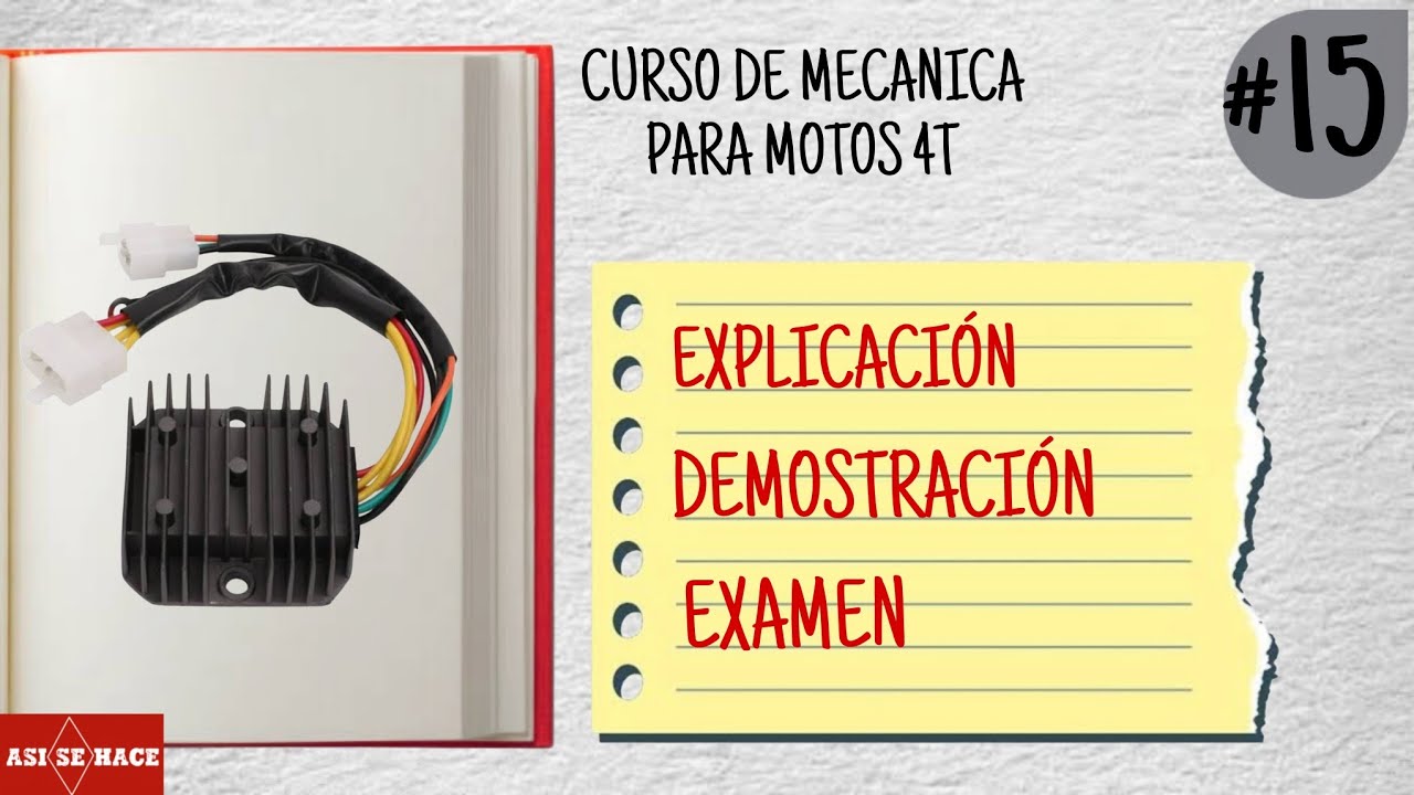 Curso De Mecánica Para Motos   | REGULADOR |