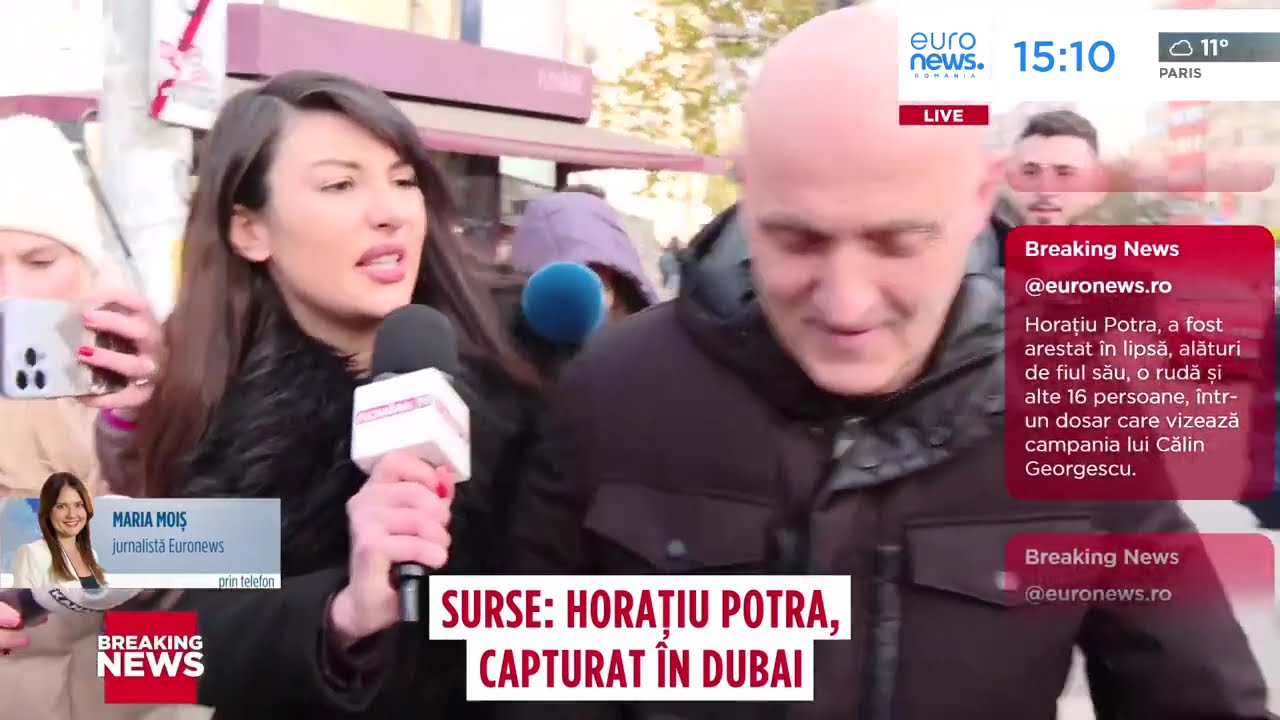 Surse Euronews: Horațiu Potra a fost reținut în Dubai