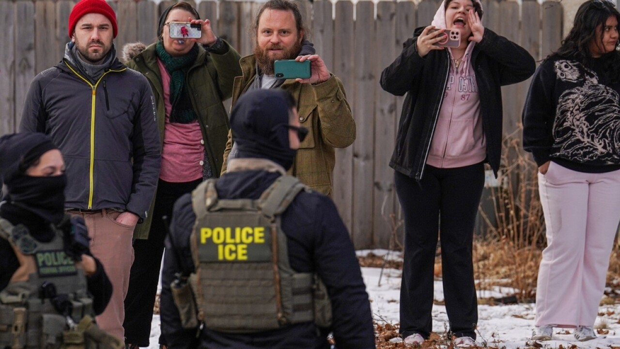 ICE agents threaten to put bystanders on database of domestic terrorists, new lawsuit claims