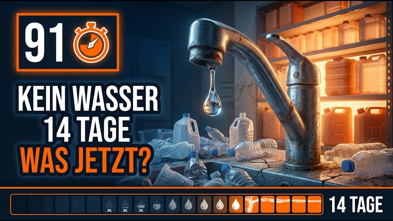 Was passiert wenn das Wasser 14 Tage nicht fliesst?