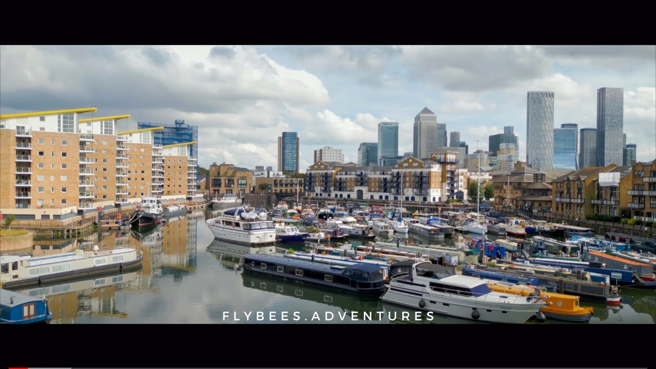 Limehouse, London: Aerial Drone Tour in 4K | DJI Mini 3 Pro