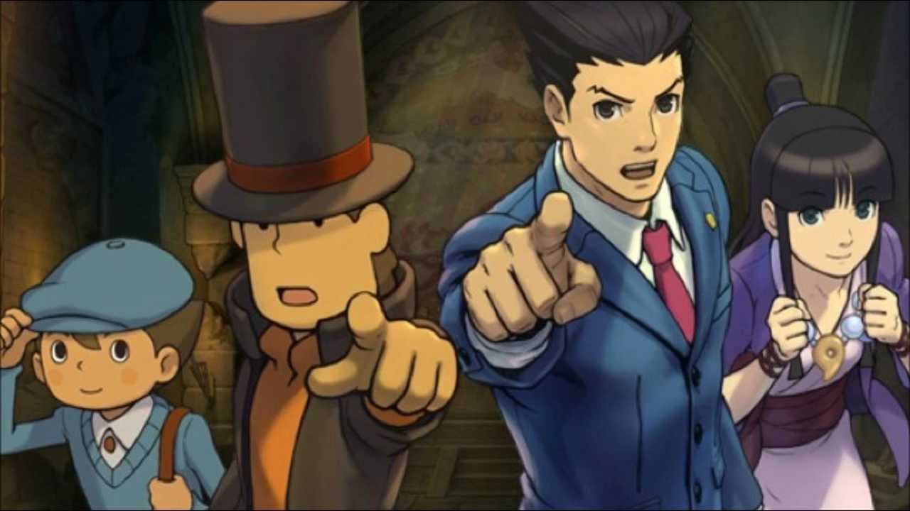 Professor Layton VS Ace Attorney OST - Objection! 2012 [Extended]