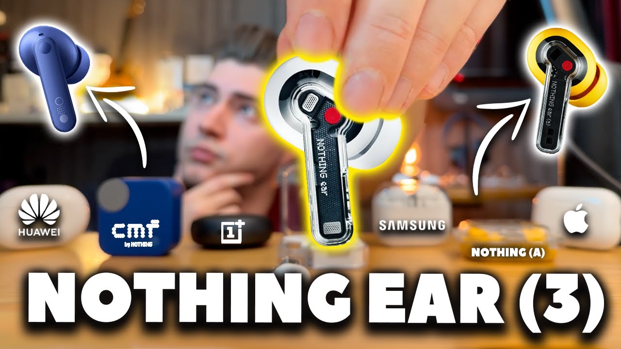 ОБЗОР 🥲 Nothing Ear (3) vs (a) vs CMF - Что Лучше Взять?