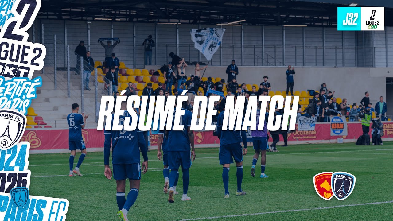 Rodez AF vs Paris FC [1-1] : Le résumé vidéo !
