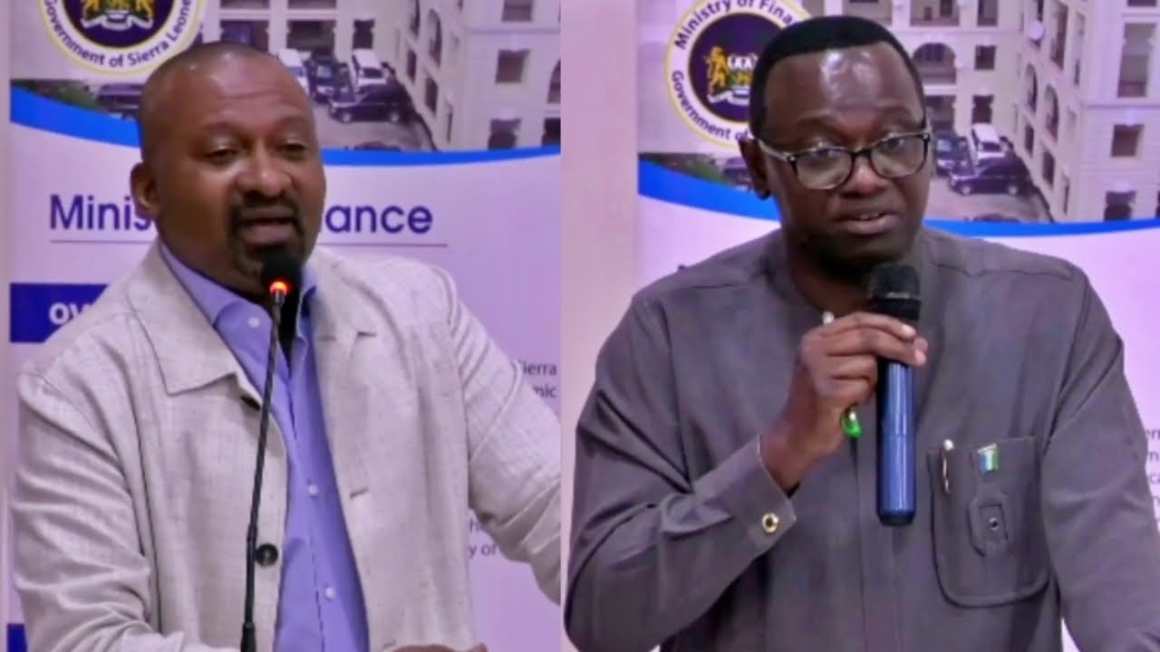 MINISTRY OF FINANCE BUDGET HEARING 2024/2025 - VP Juldeh And Finance Minister Sheku Bangura