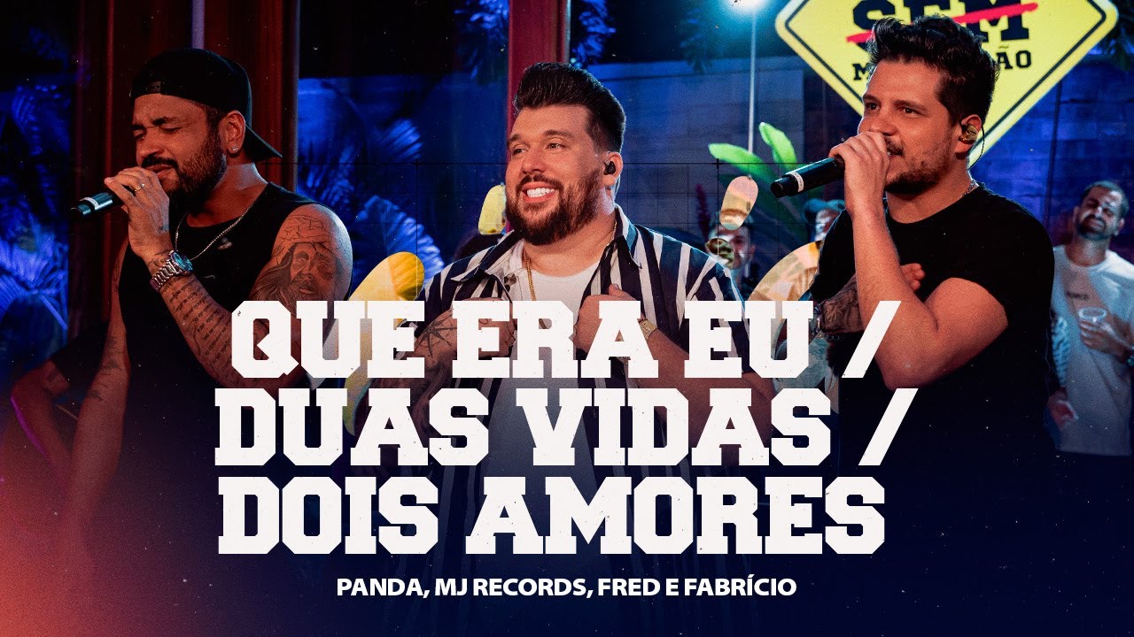 Panda, Fred e Fabricio - Que era eu/Duas vidas/Dois amores  [ DVD Panda  Sem Modera&ccedil;&atilde;o ]