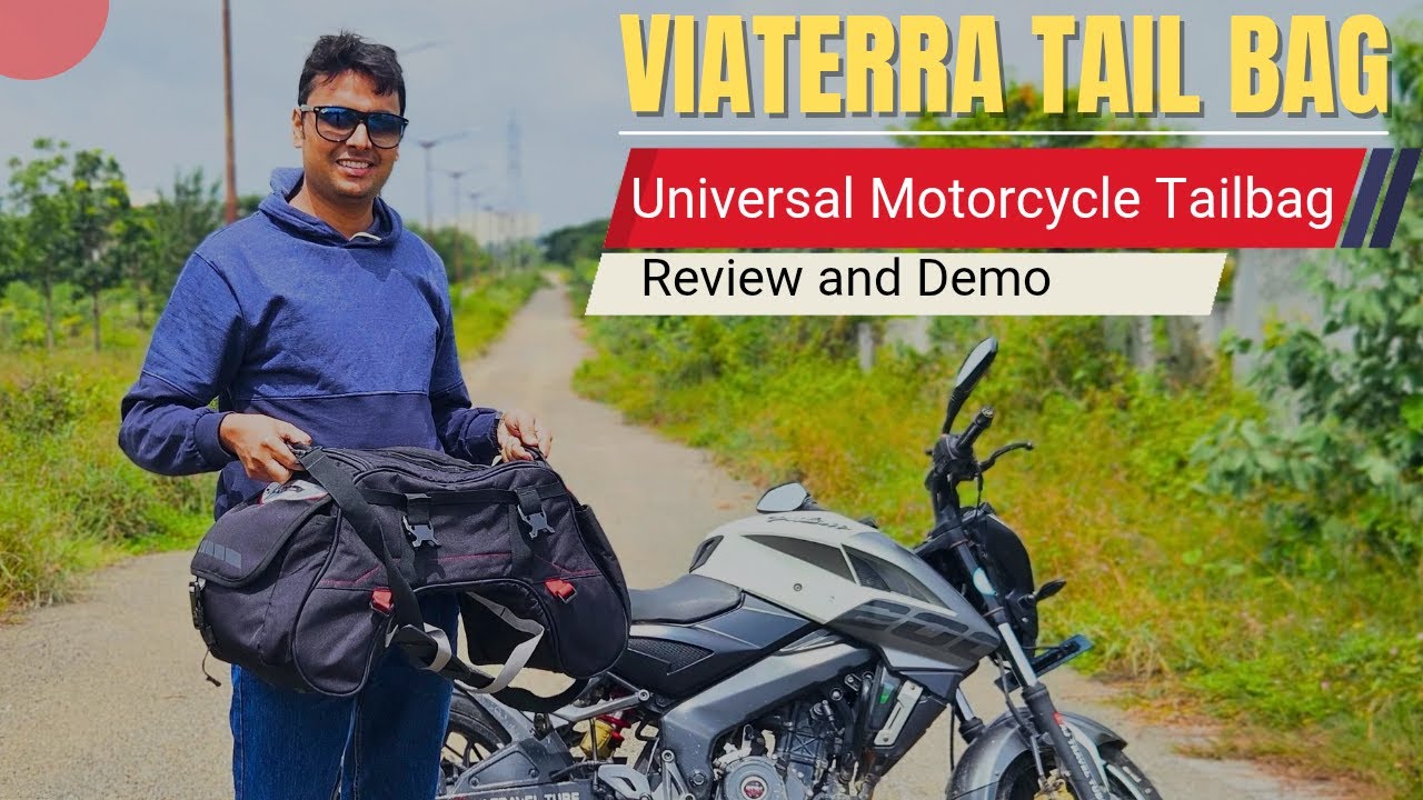 ViaTerra Claw Mini Tail Bag Review & Full Demo | Universal Fit for All Bikes | 48L Waterproof Bag
