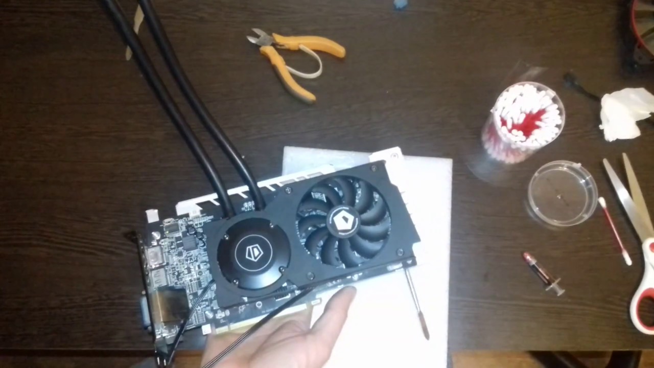 Апгрейд охлаждения RX580