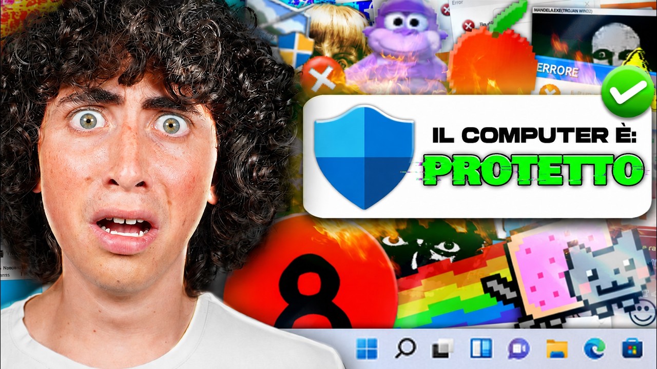 VIRUS pi&ugrave; PERICOLOSI del MONDO vs ANTIVIRUS! *riesce a fermarli?*