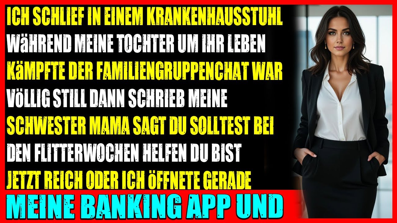 Ich schlief im Krankenhausstuhl während meine Tochter um ihr Leben kämpfte