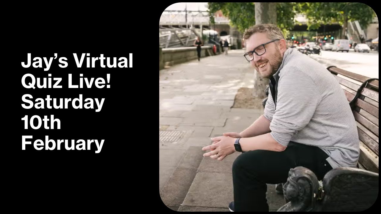 Virtual Pub Quiz, Live! Saturday 10th February