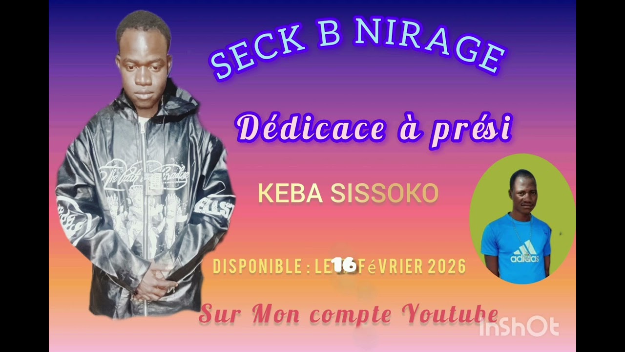 SECK B NIRAGE dédicace à jeunesse prési KEBA SISSOKO 