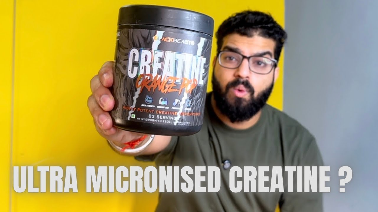 Blackbeast ultra micronised creatine monohydrate review !!! Best flavour creatine ?? 