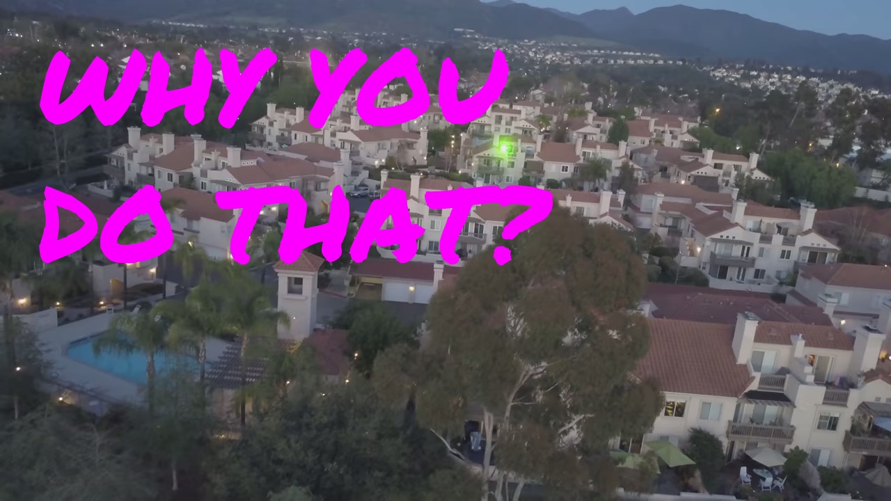 Idiot shoots laser pointer at DJI Mavic Pro drone