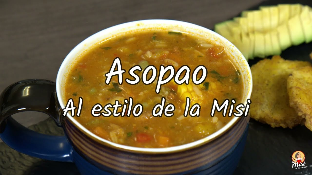 Asopao de Gandules, Cerdo, Jamón y Chorizo