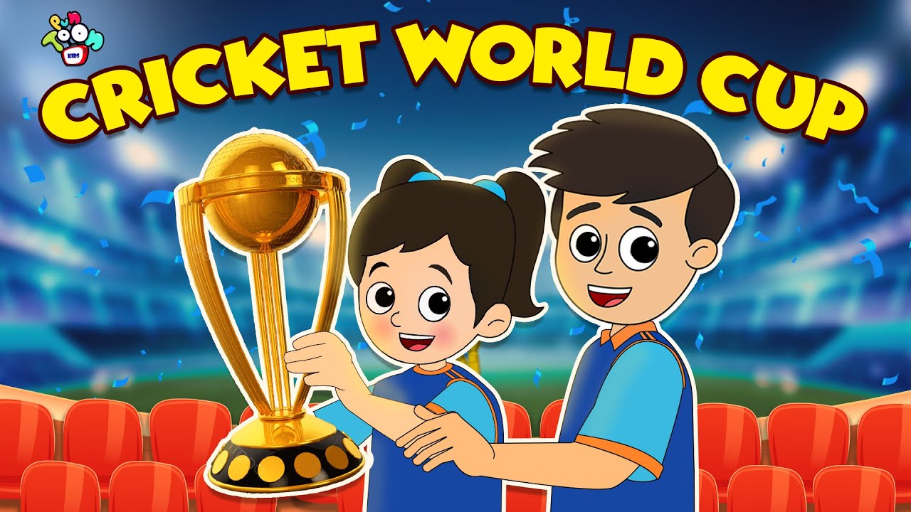 Cricket World Cup | Gattu's బ్యాటింగ్ | Telugu Stories | Moral Stories | Kids Animation Story