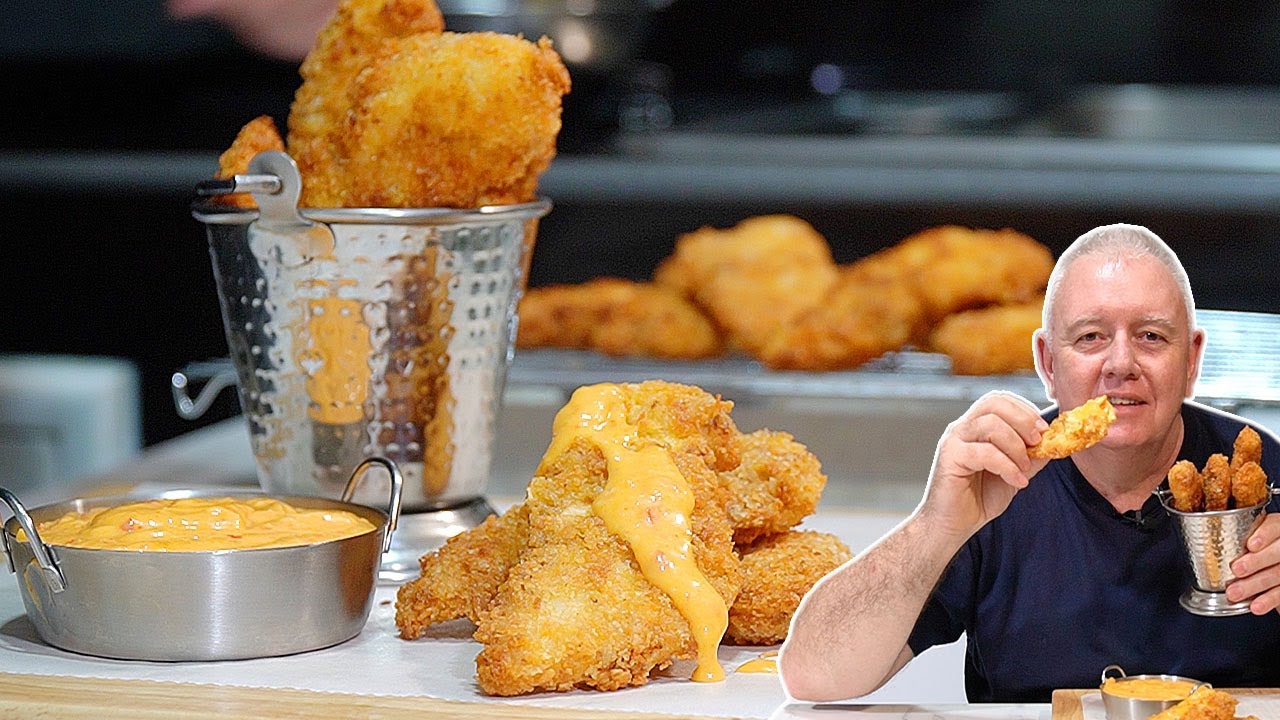 CRISPY Coconut CHICKEN with Bang Bang Sauce