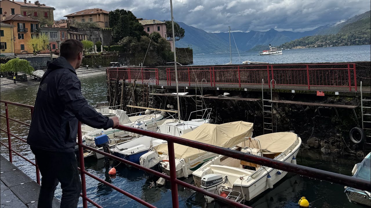 Como/Mediolan #4 Statkiem do Bellagio i Menaggio