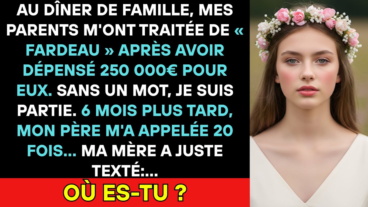 Au Dîner De Famille, Mes Parents M’ont Traité De “Fardeau” Après 250K€. Je Suis Parti, Six Mois Plus