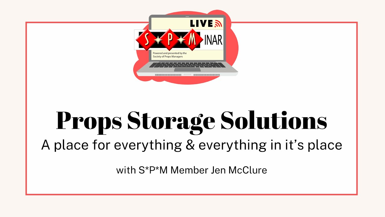 S*P*Minar - Props Storage Solutions: A place for everything, and everything in its place