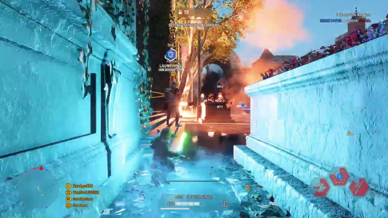 78 eliminations naboo Yoda battlefront 2 #bf2 #swbf2 #battlefront2 #gaming #gameplay 