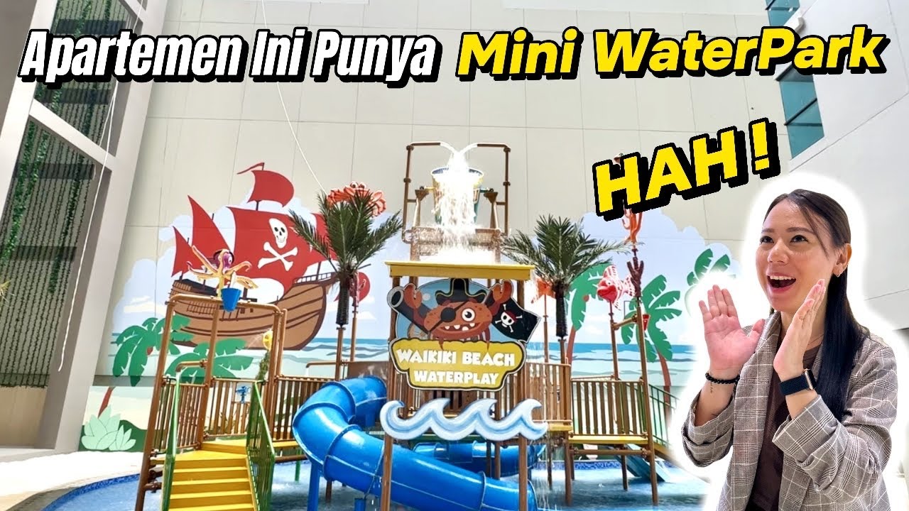 SURPRISE‼️THE TRANS ICON APARTEMEN IMPIAN BISA ADA WATERPARK MINI LOH , BIKIN GAK MAU PULANG