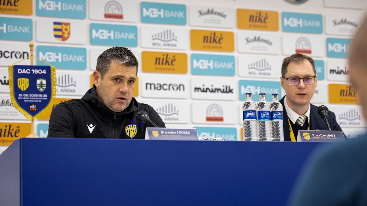 DAC 1904 - Skalica (3:2) Post Match Press Conference