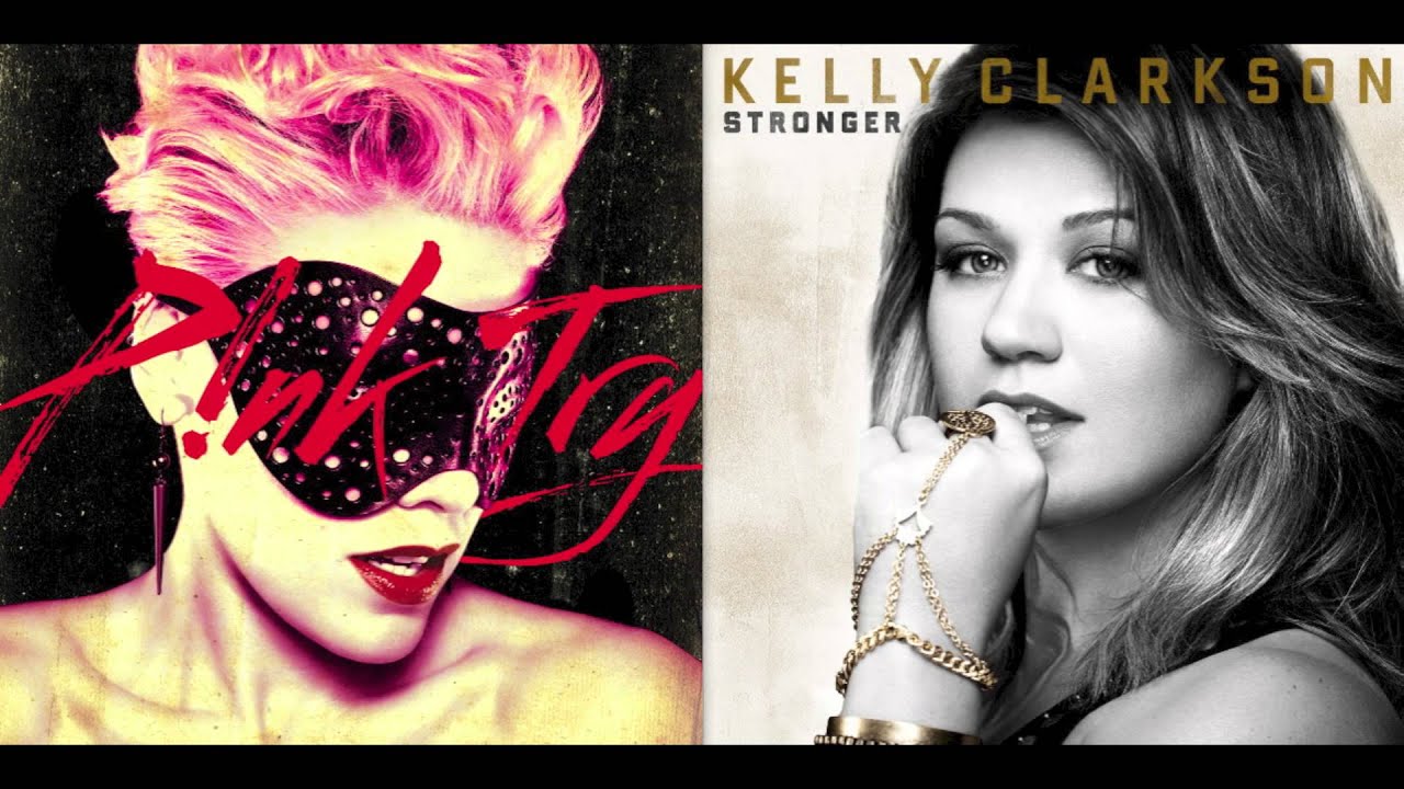 P!NK - TRY x KELLY CLARKSON - STRONGER (mashup)