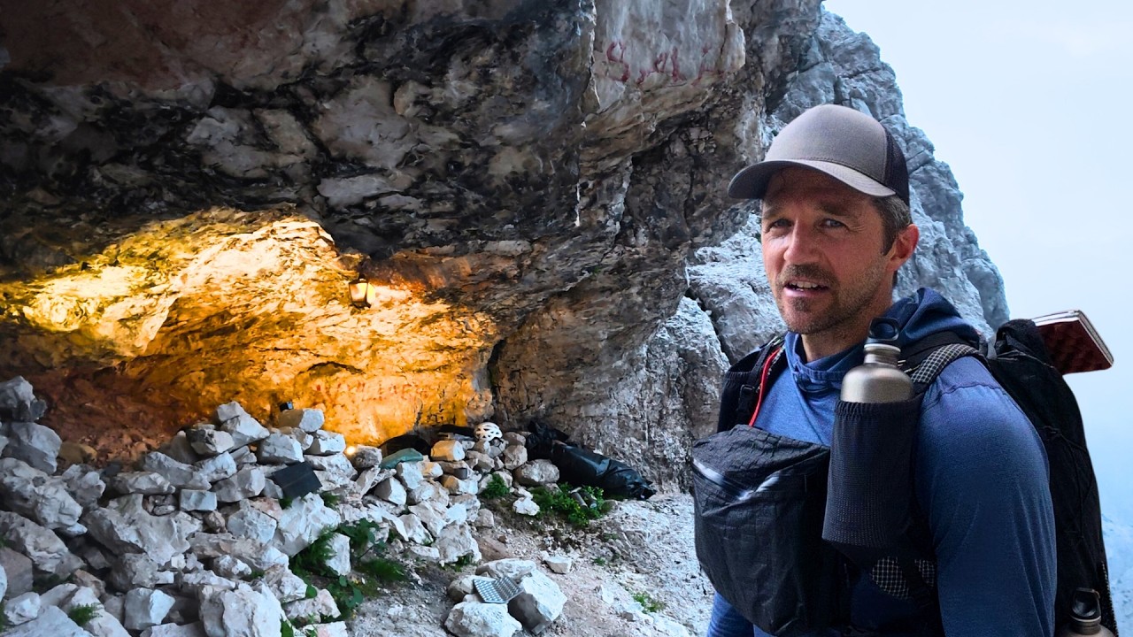 Hiding from the Storm - Overnight in a Rock Shelter