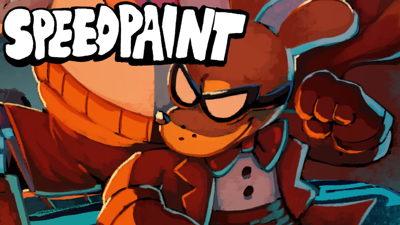 Scarlet Shredder & Commander Cupcake Speedpaint - DogMan